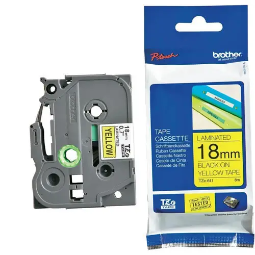 Brother P-Touch TZE-FX641 Etiket Şeridi